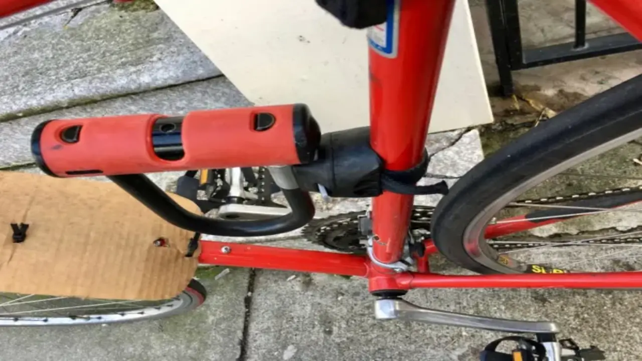 Attaching The Holder Bracket To The Bike Frame