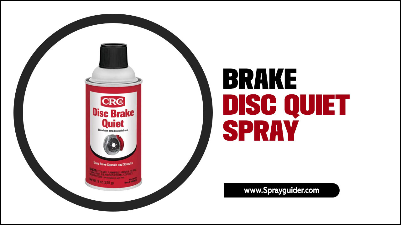 Brake Disc Quiet Spray