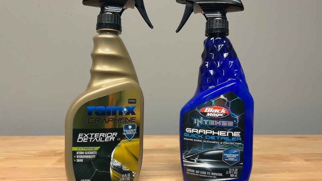 Comparison Of Rain X Graphene Spray Wax For Bikes With Other Wax Products