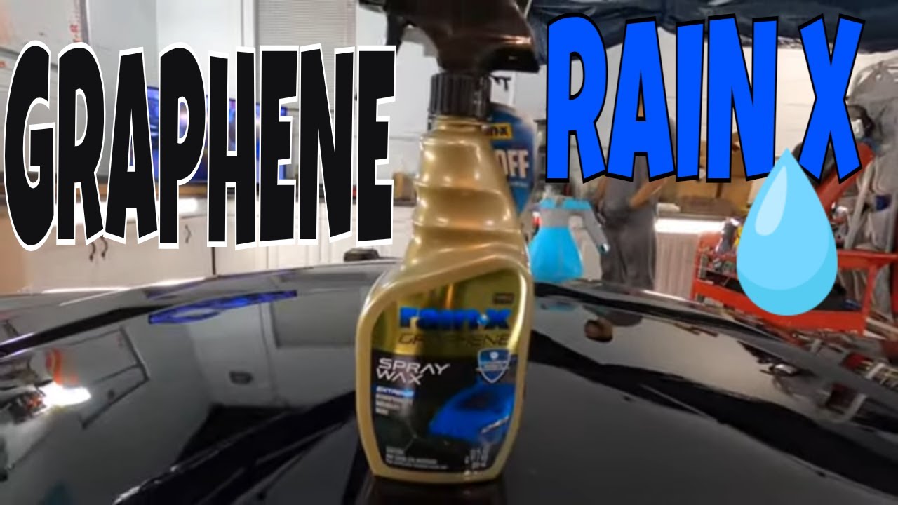 Experience Using Rain-X Pro Graphene Spray Wax