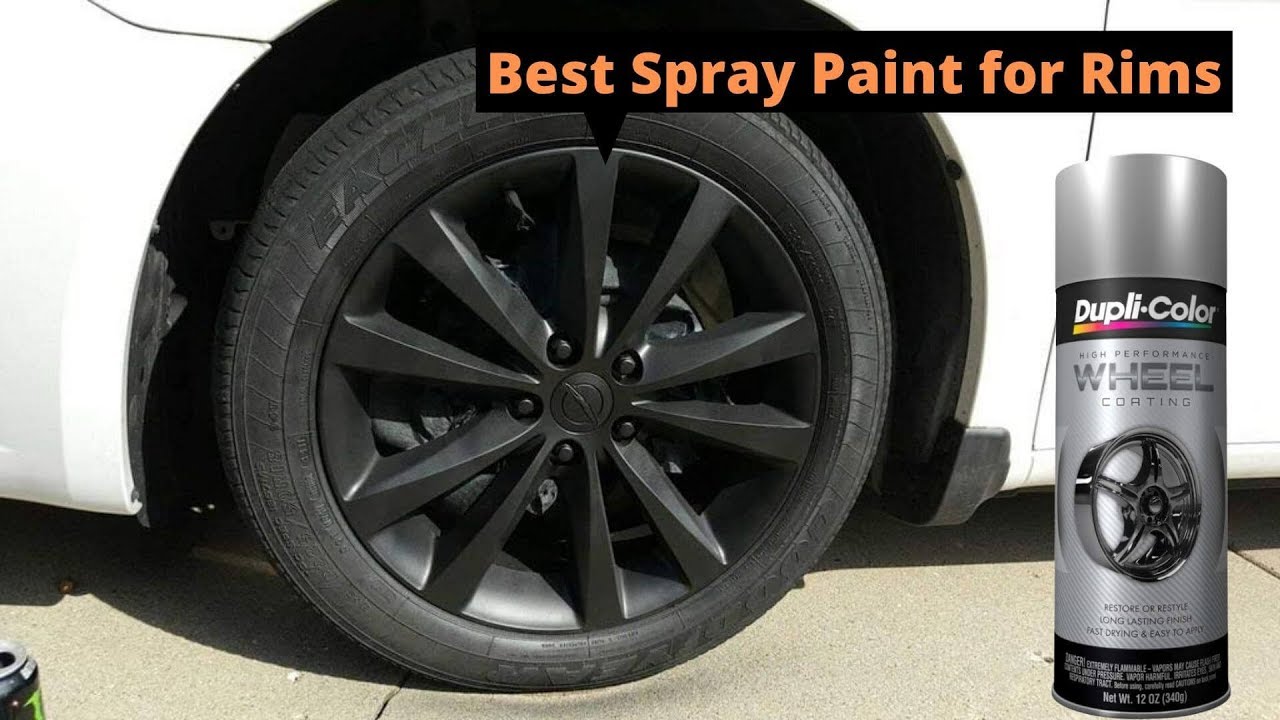How To Install Car-Style Spray Painting Rim