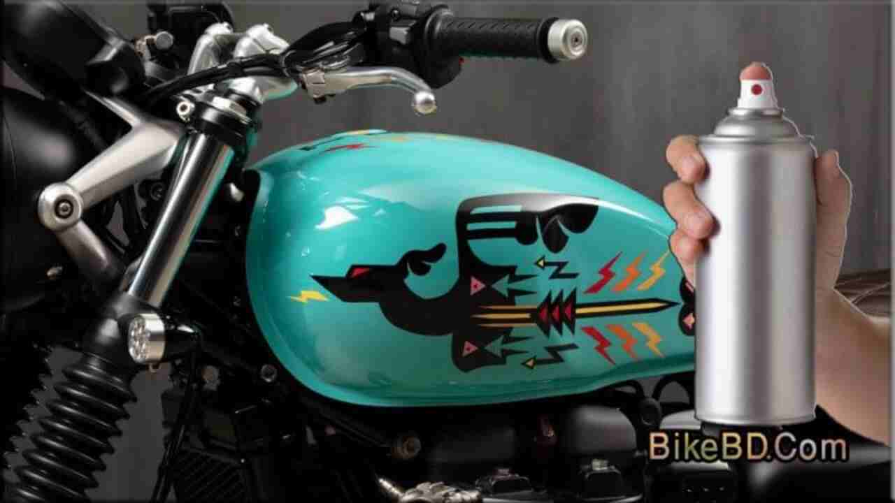How To Paint A Motorcycle With Spray Cans