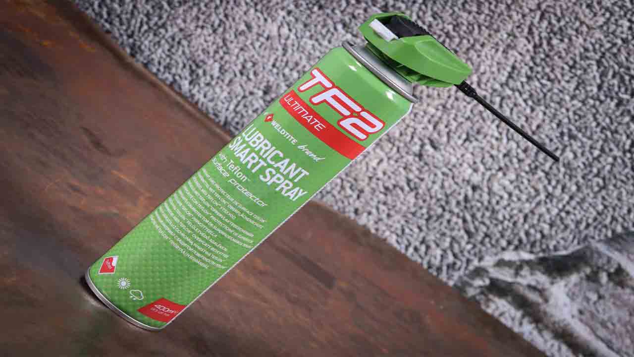 Prepare Bike Chain For Tf2-Spray Application