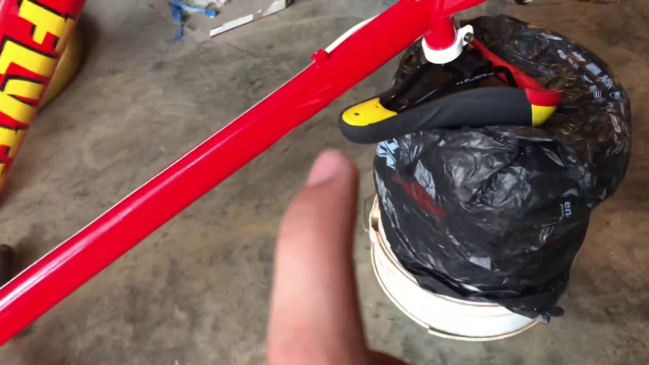 Prepare Your Bike For Painting