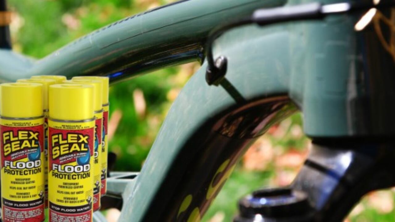 Protecting Bike From Rust With Flex Seal Spray