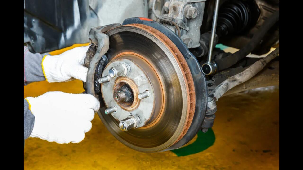 Remove The Wheels To Gain Access To The Brake Components