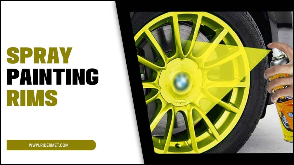 Spray Painting Rims