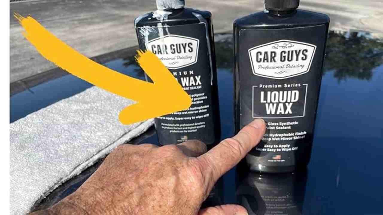Understanding The Composition Of Car Guys Hybrid Spray Wax