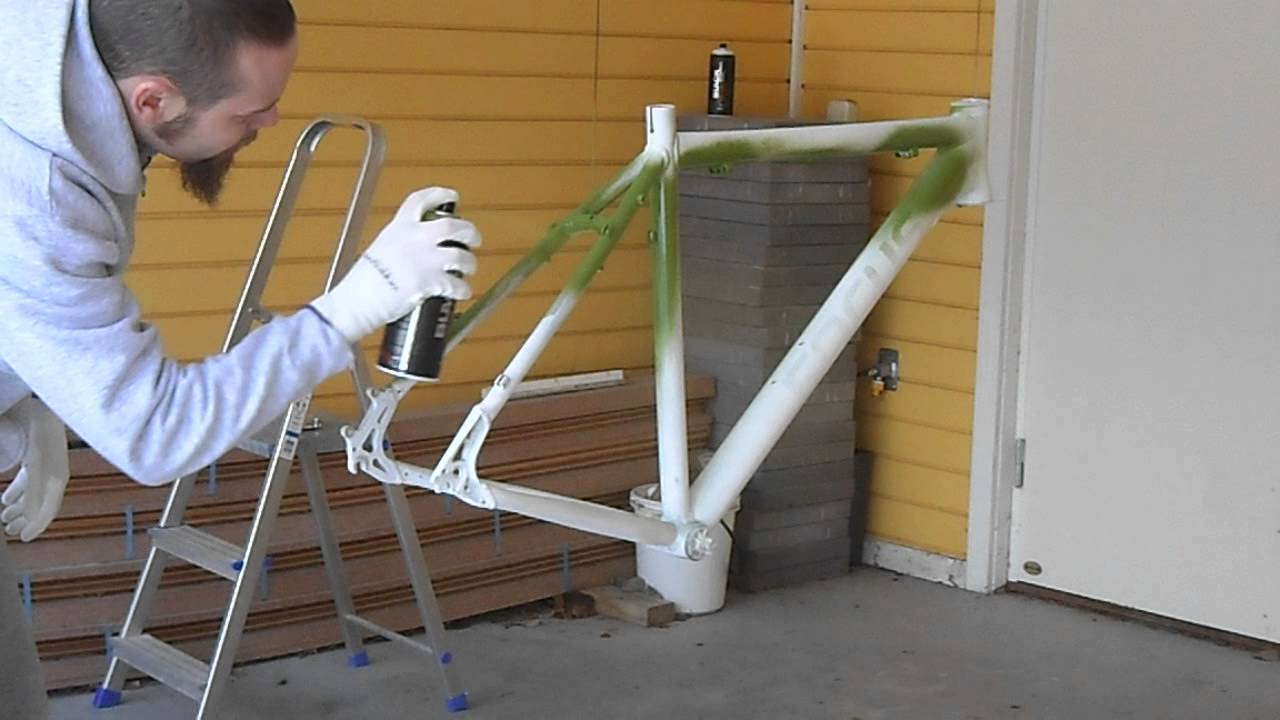 Why Rustoleum Spray Paint Won't Spray The Bike