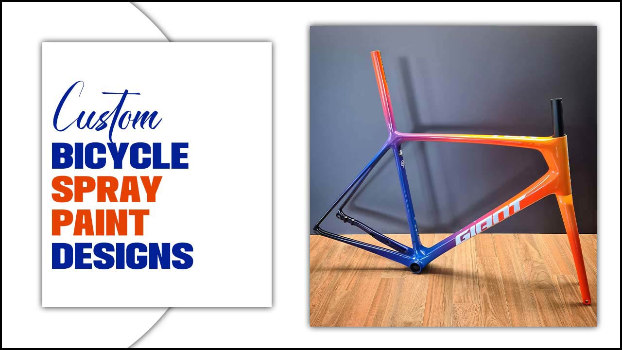 Custom Bicycle Spray Paint Designs