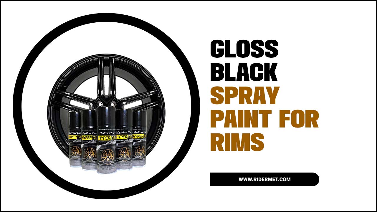 Gloss Black Spray Paint For Rims