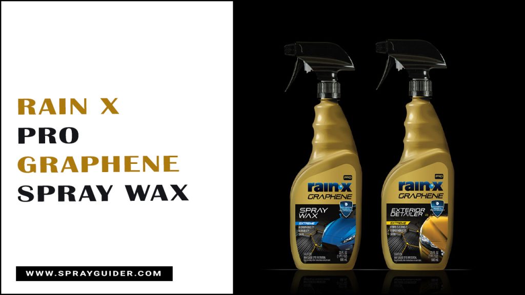 Rain X Pro Graphene Spray Wax