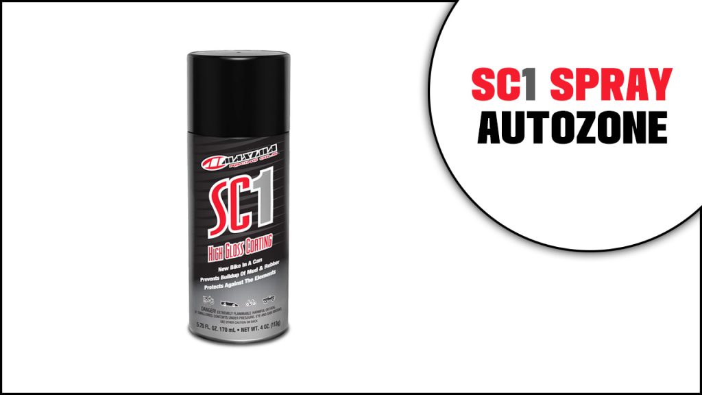 Sc1 Spray Autozone