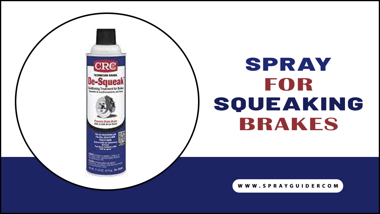 Spray For Squeaking Brakes