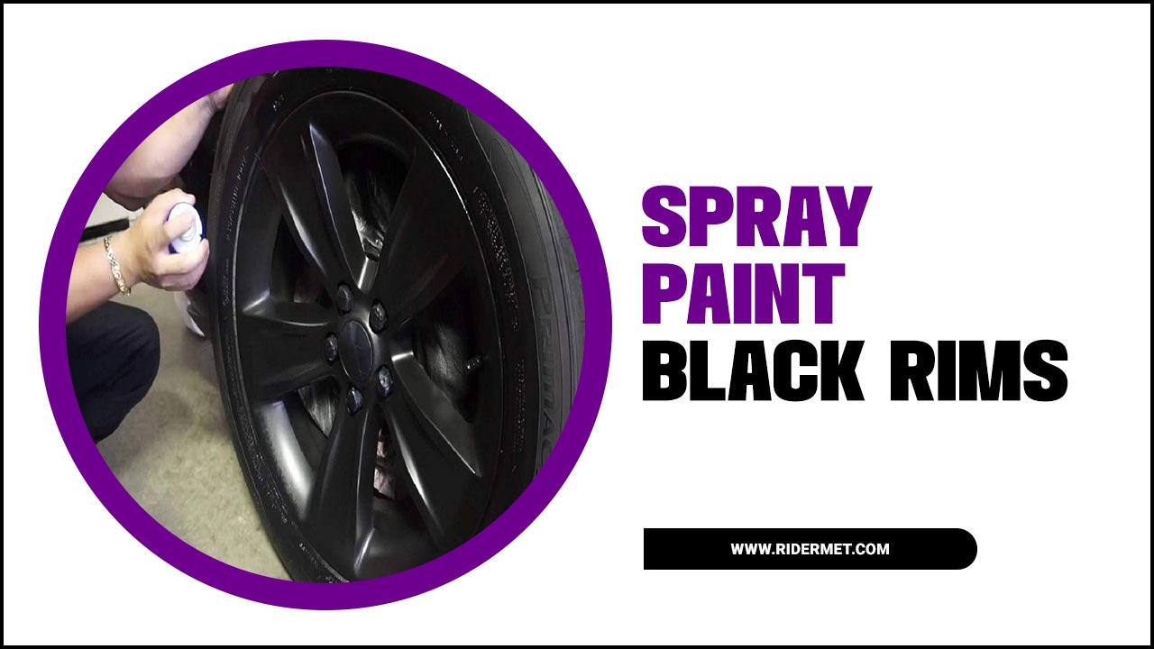 Spray Paint Black Rims